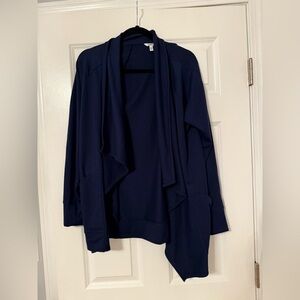 Sonoma | Navy Blue Open Cardigan | Size M